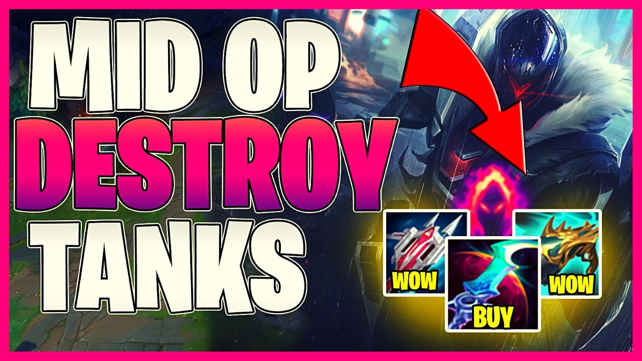 JHIN MID ONE - SHOT BUILD - Destroy tanks in s12
