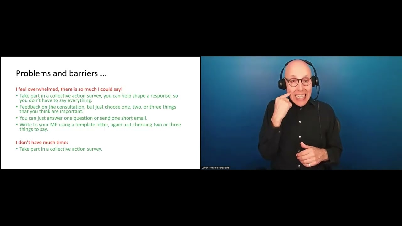 DeafATW presentation - The Green Paper consultation about ATW, what can you do?