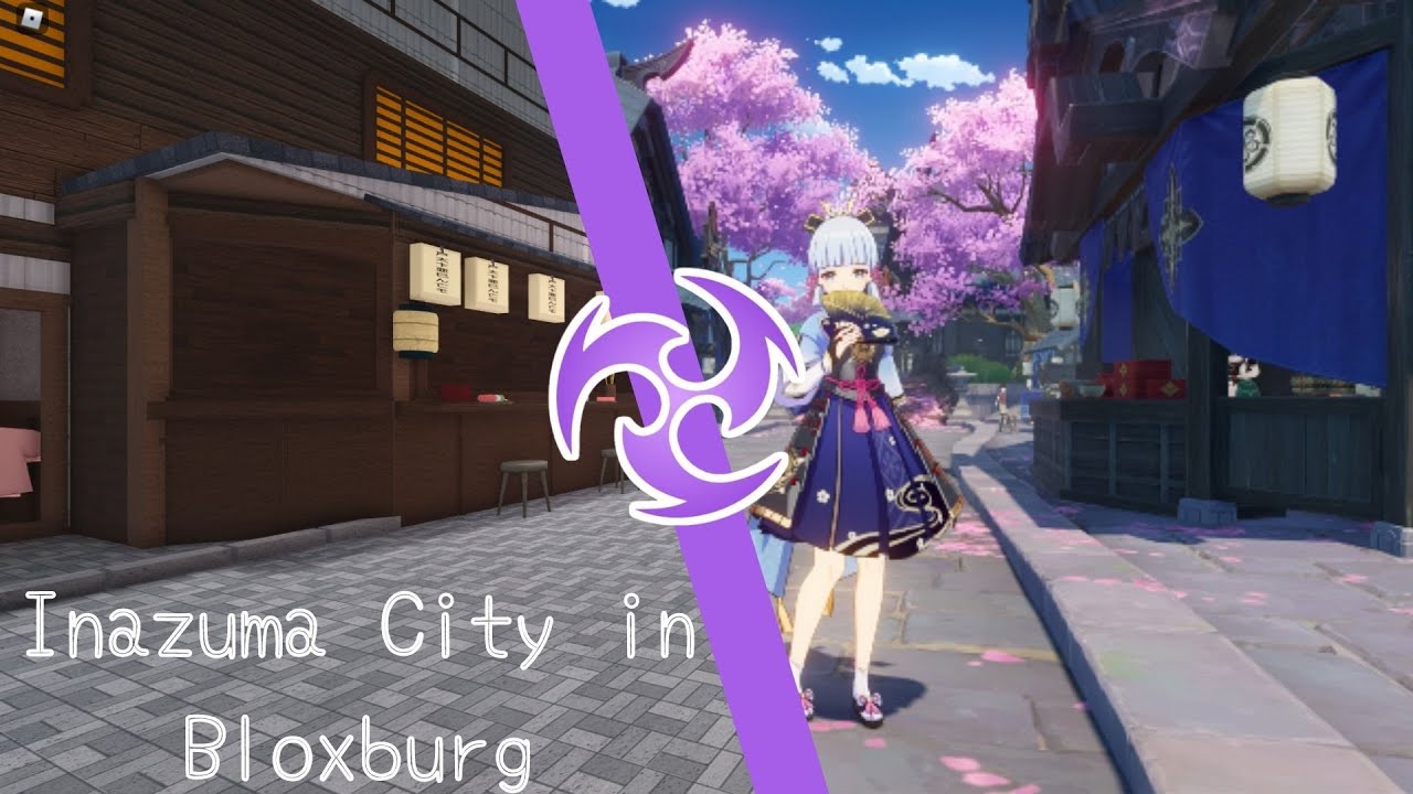 BLOXBURG | Inazuma City in Bloxburg! {1.1Million}