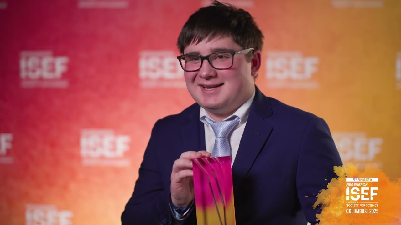 Meet Benjamin Davis, winner of the Regeneron Young Scientist Award (Regeneron ISEF 2025)