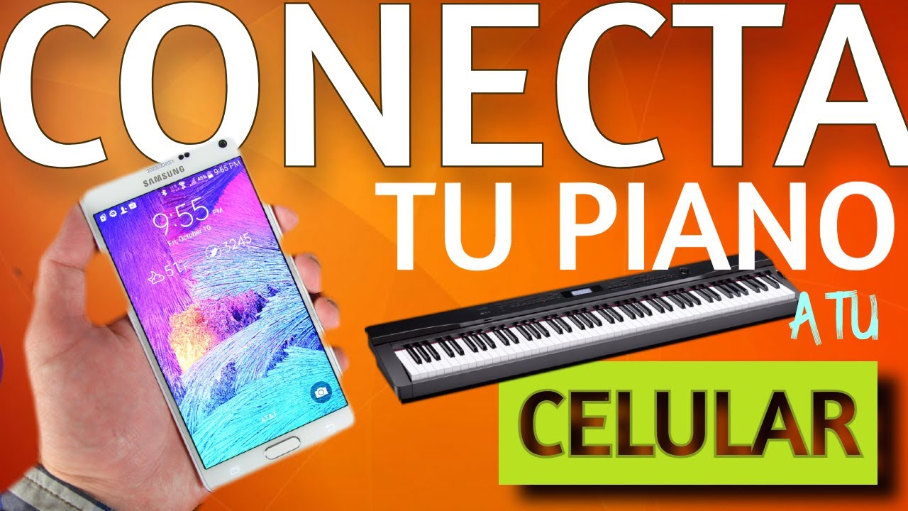 Conecta tu Piano a tu Celular!!!! Android