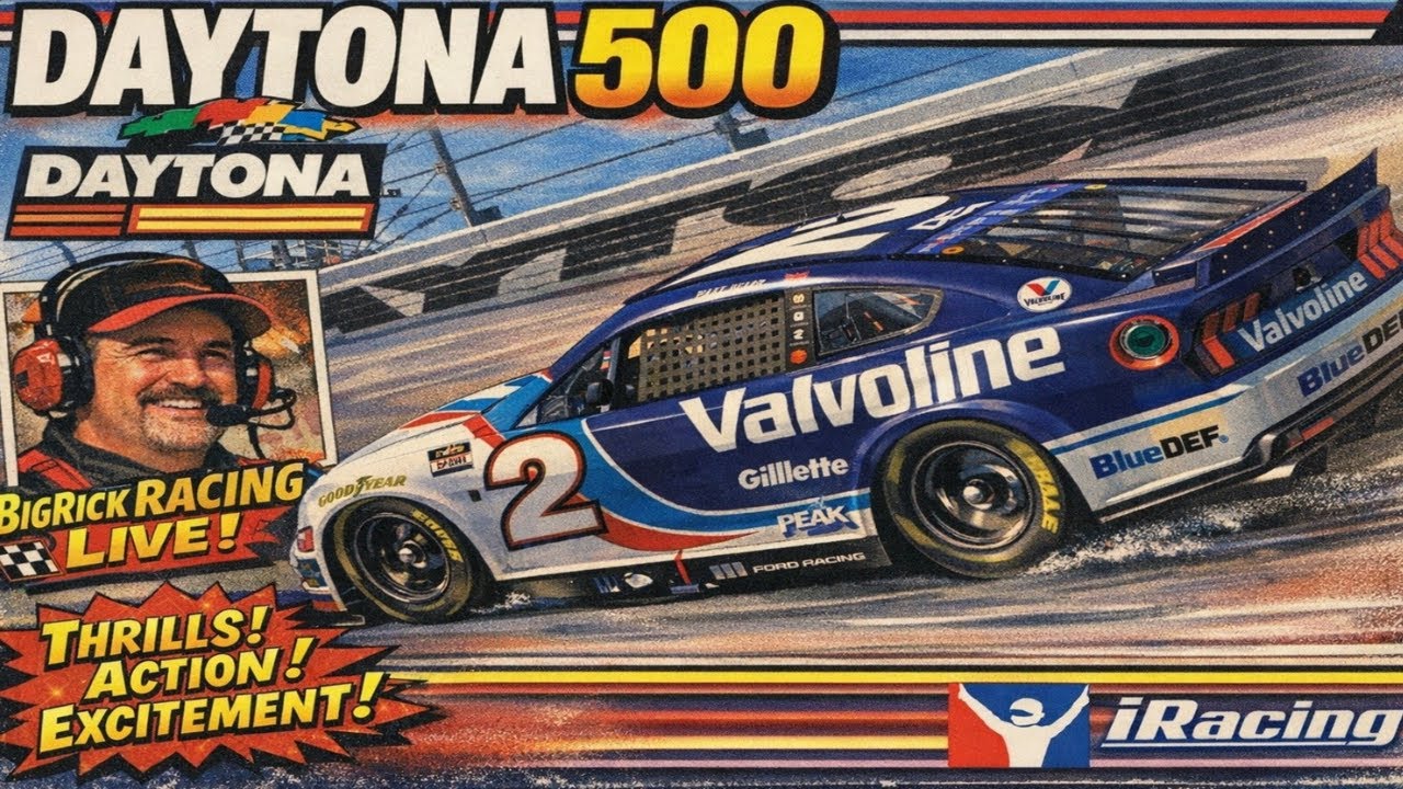 🔴iRacing Special Event the Daytona 500 | iRacing Live