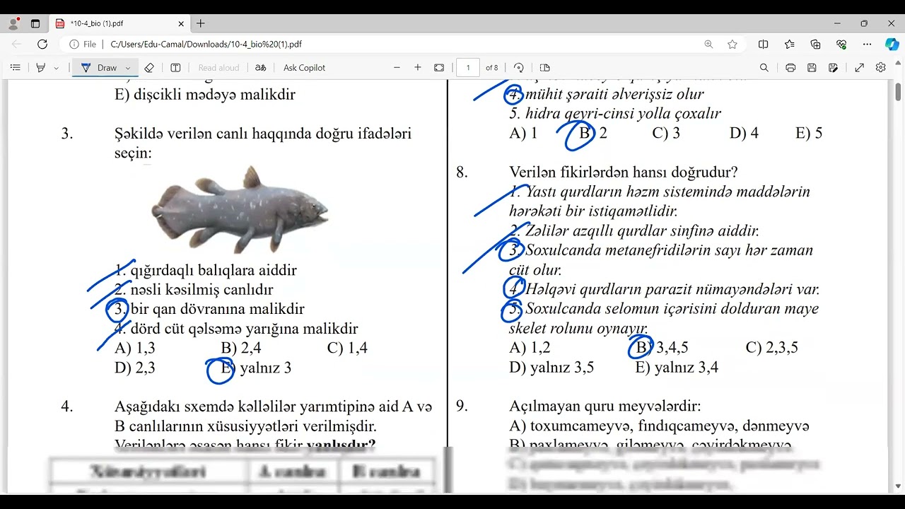 Biologiya 10 Edu Company MSİ-5