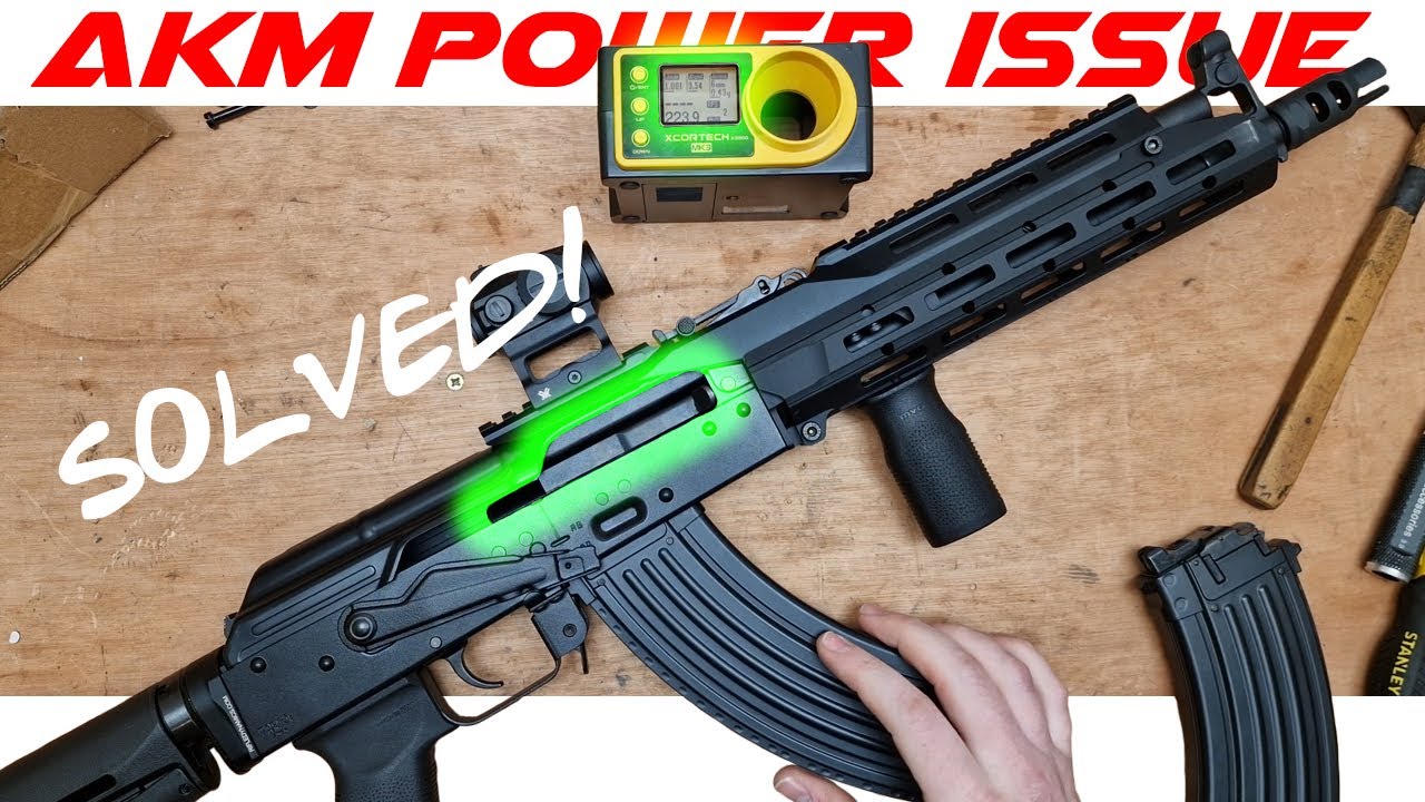 The Tokyo Marui AKM/AKX Power Problem - Solved?