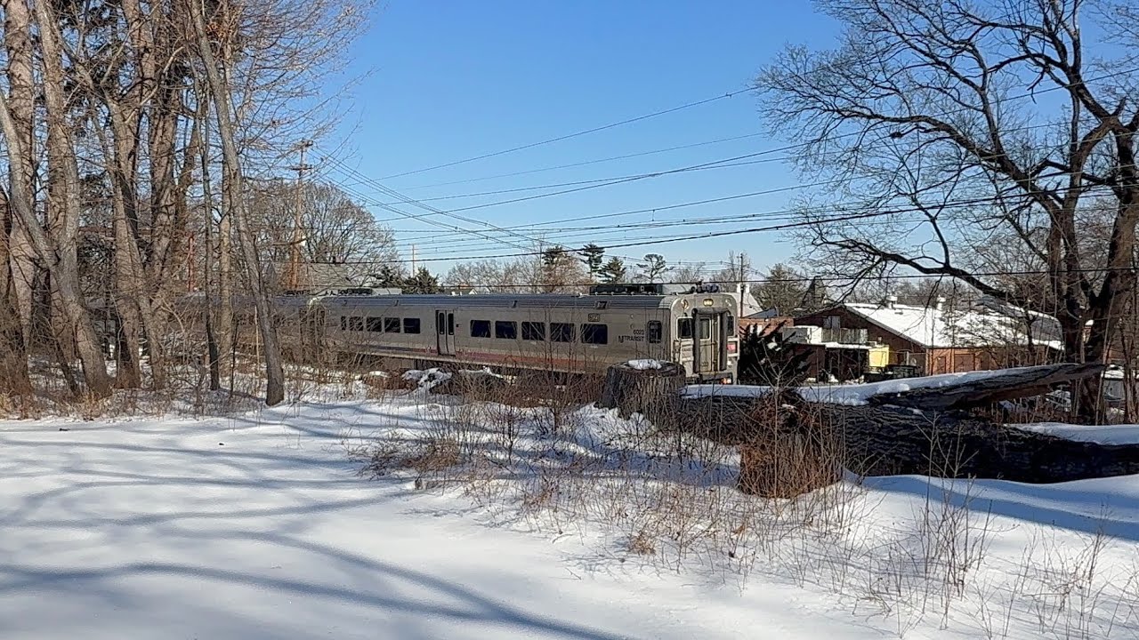 Train watching  along the Morristown line ￼2/5/26