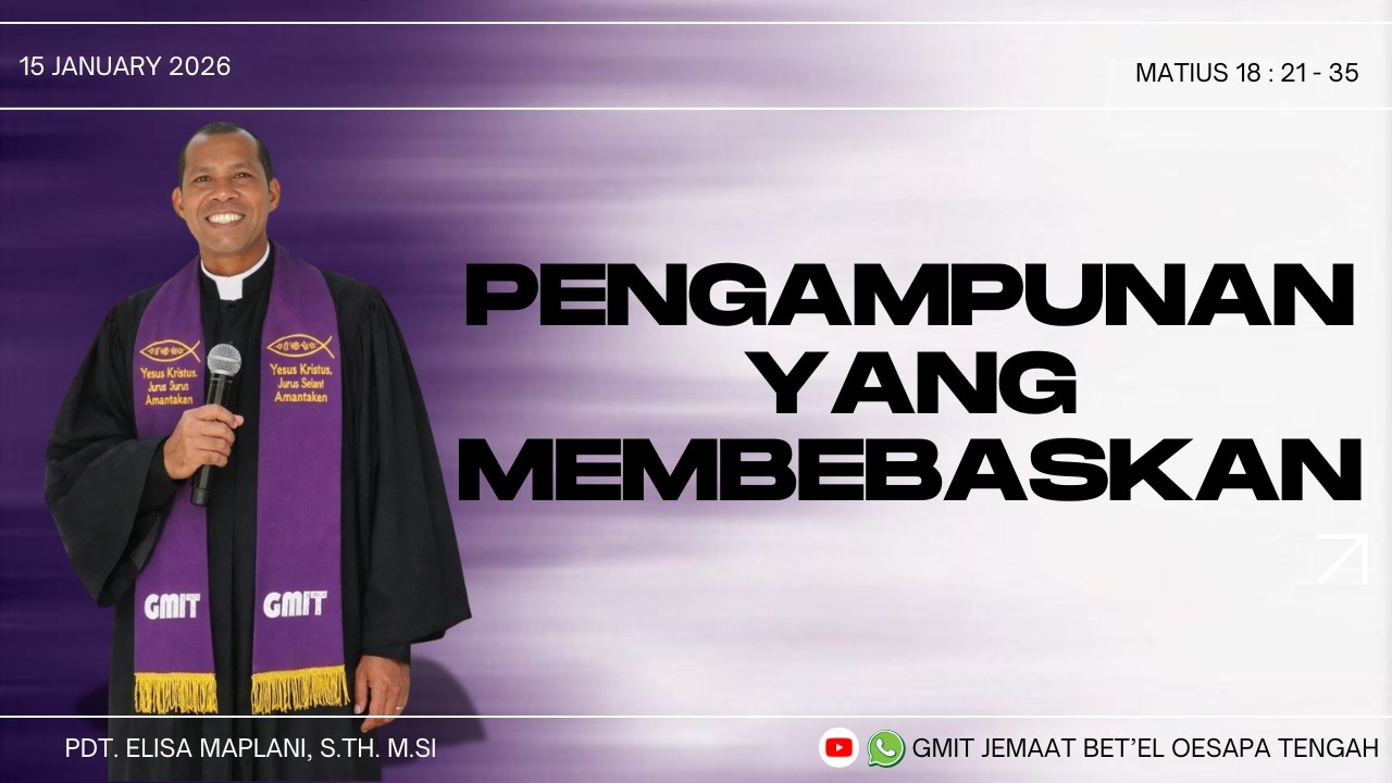 IBADAH UTAMA II | MINGGU SENGSARA I | MINGGU, 15 FEBRUARI 2026