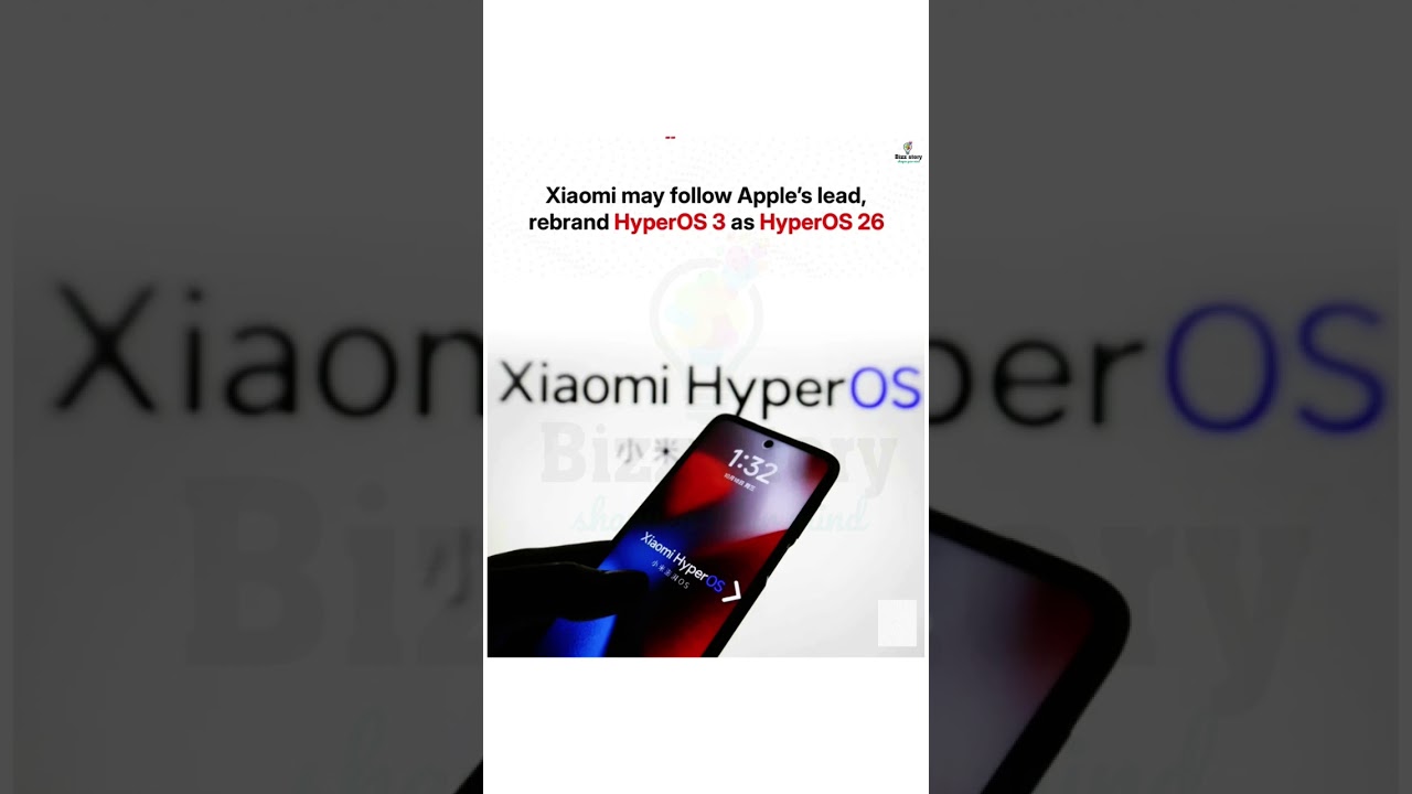Xiaomi HyperOS: Following Apple's Footsteps? 🤔 #Xiaomi #HyperOS #TechRumors #XiaomiTech #Android