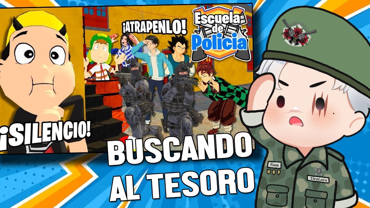 TiroLoco Reacciona a La Escuela de Policias con Levi 3 | VRCHAT de @EstailusVR