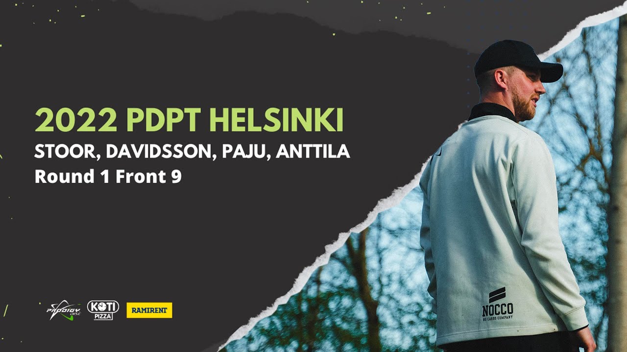 Prodigy Disc Pro Tour #1 - PDPT Helsinki | R1F9 Feature Card | Stoor, Davidsson, Paju, Anttila | MDG
