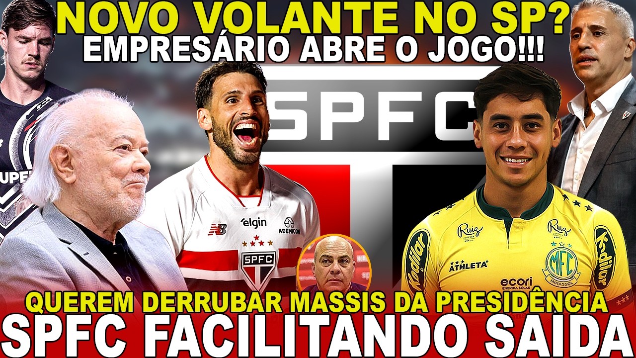 A CASA VAI CAIR!!! SPFC CONTACTA JOSÉ ALDO! EMPRESÁRIO REVELA TUDO | GOLEIRO DE SAÍDA | MASSIS E+