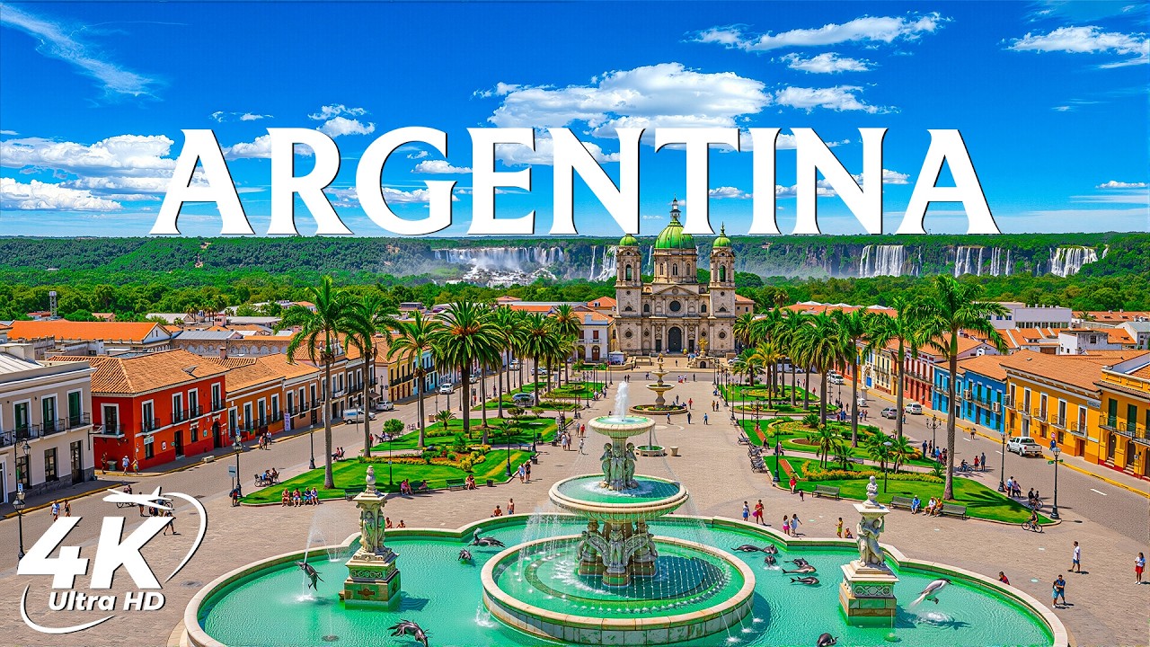 Argentina Scenic Nature 4K 🇦🇷 | Patagonia, Mountains & Stunning Landscapes