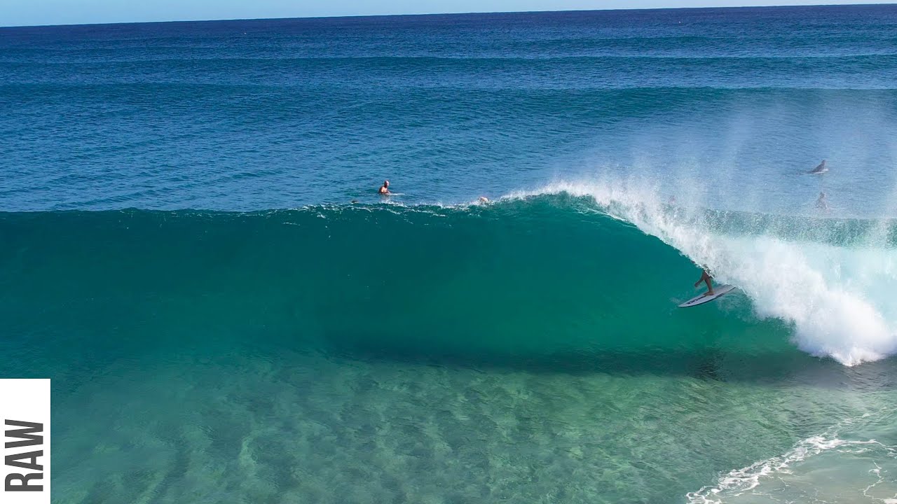 Clear Sand Bottom Cylinders (Raw Surfing)