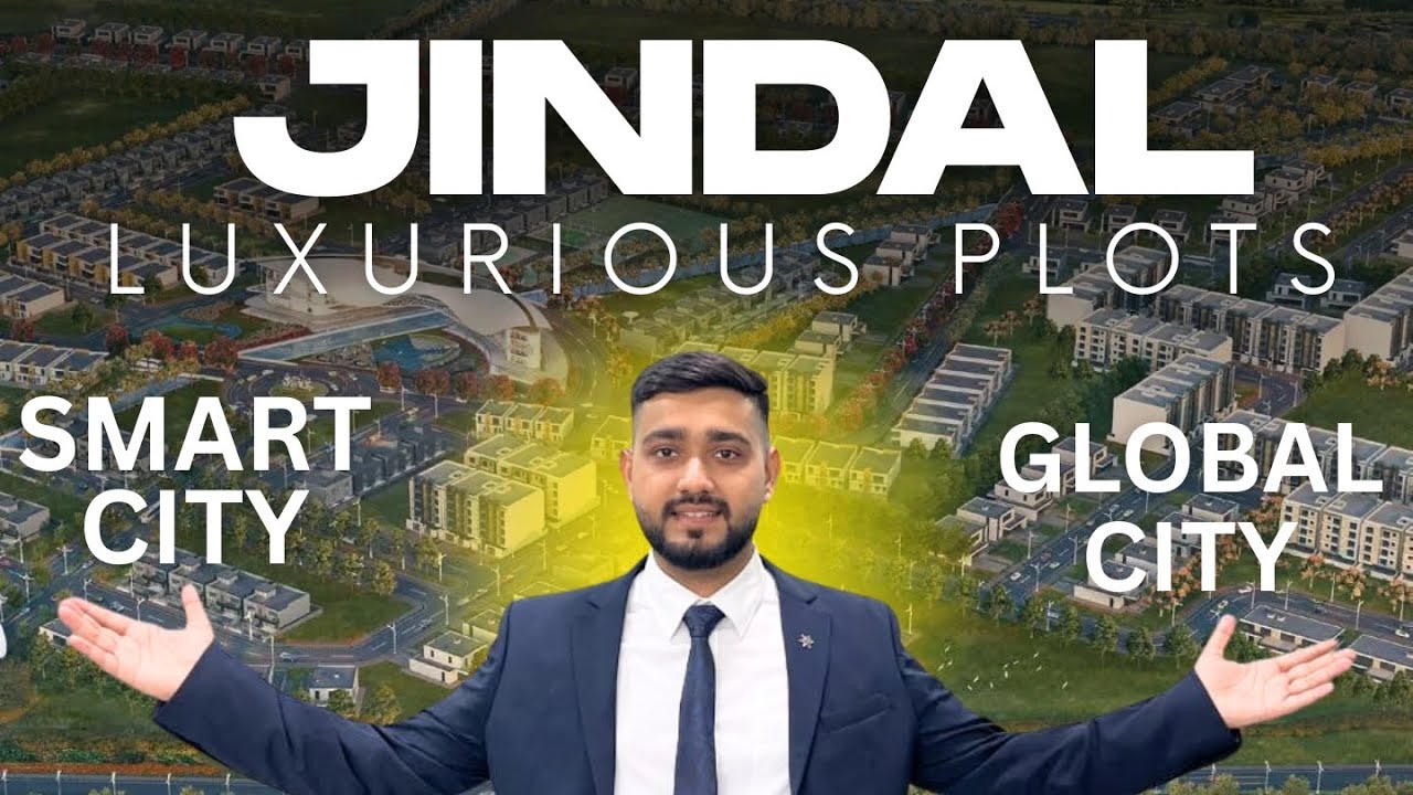 Jindal Smart City & Global City, Sonipat | Luxury Plots in Sector 34 & 35 | Full Walkthrough 2025