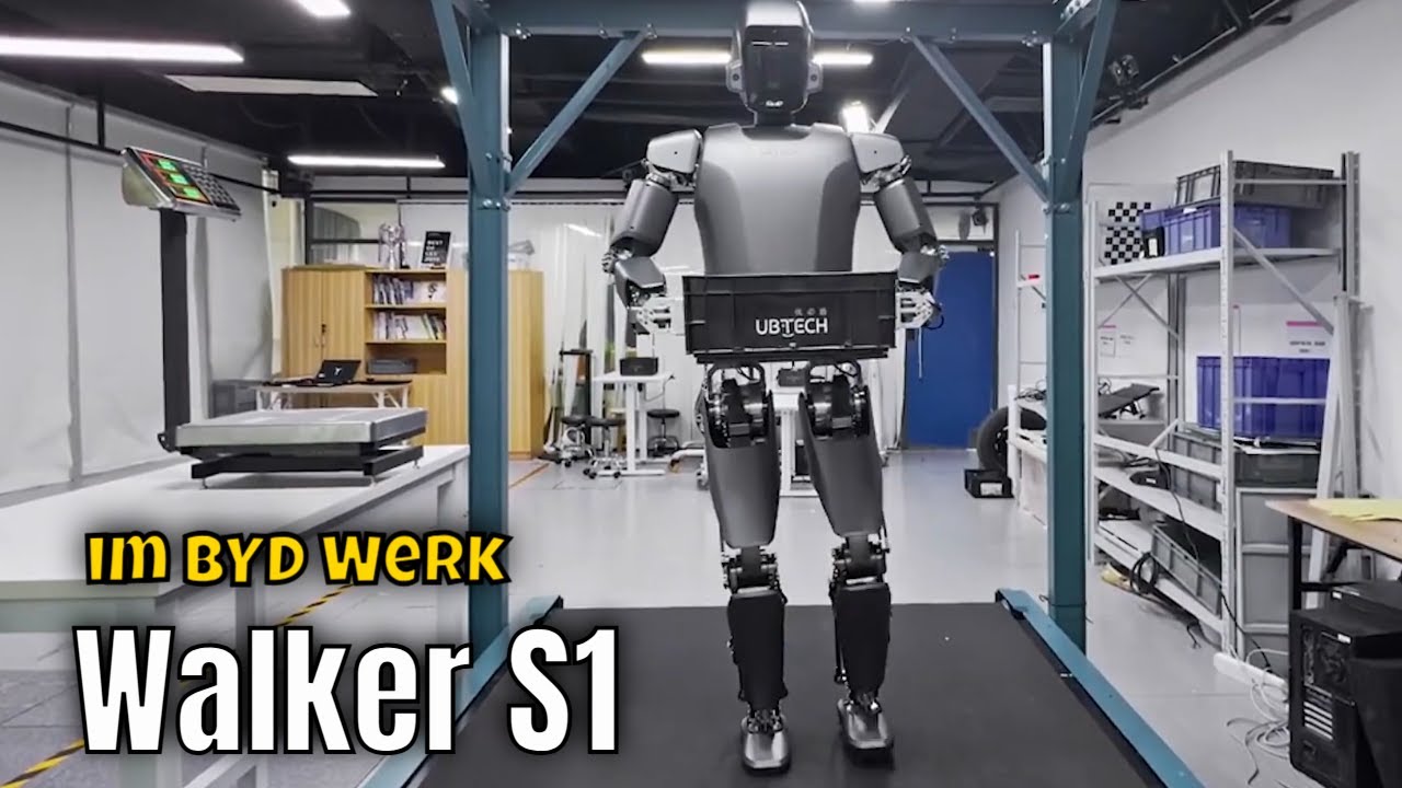 UBTECH Robotics Walker S1 arbeitet im BYD WerK: ein humanoider Roboter, der alles ver&auml;ndert?