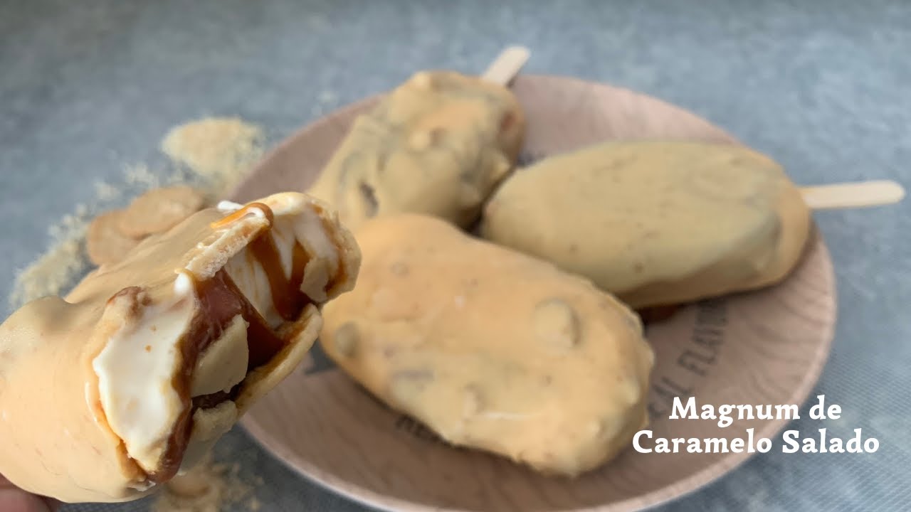 Helados Magnum Caseros de Caramelo Salado