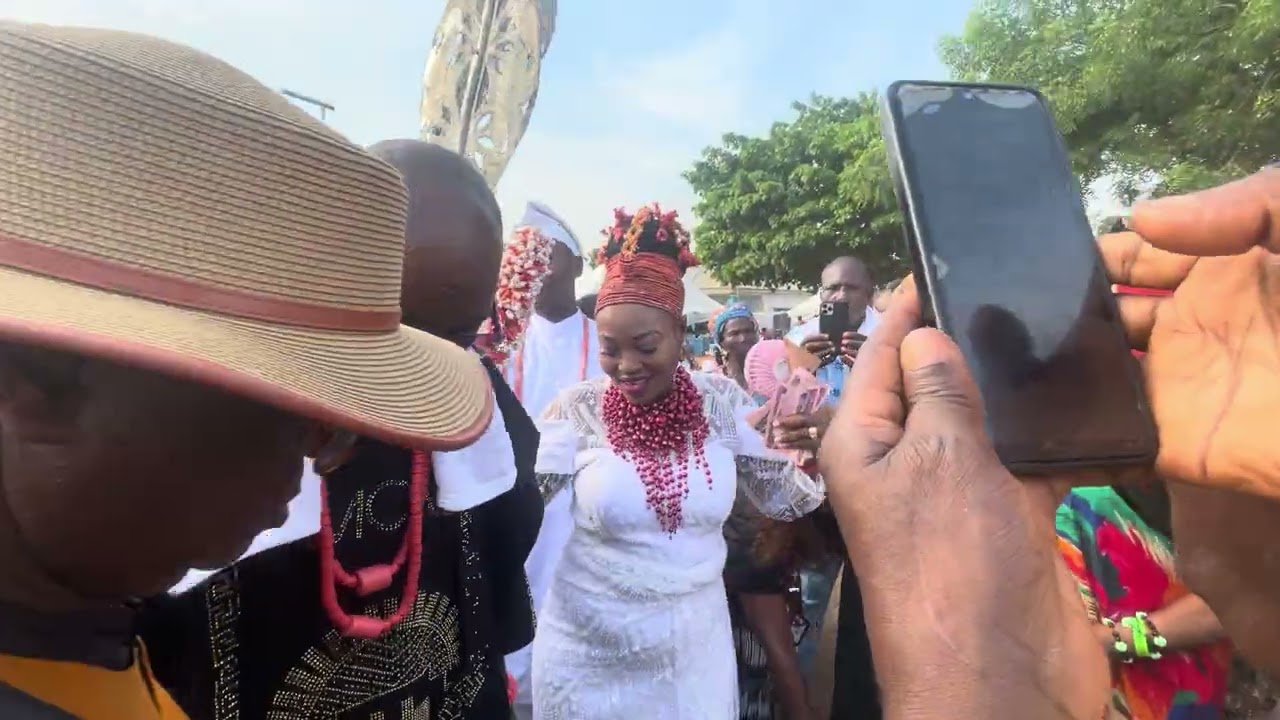 The burial ceremony of our beloved mother 