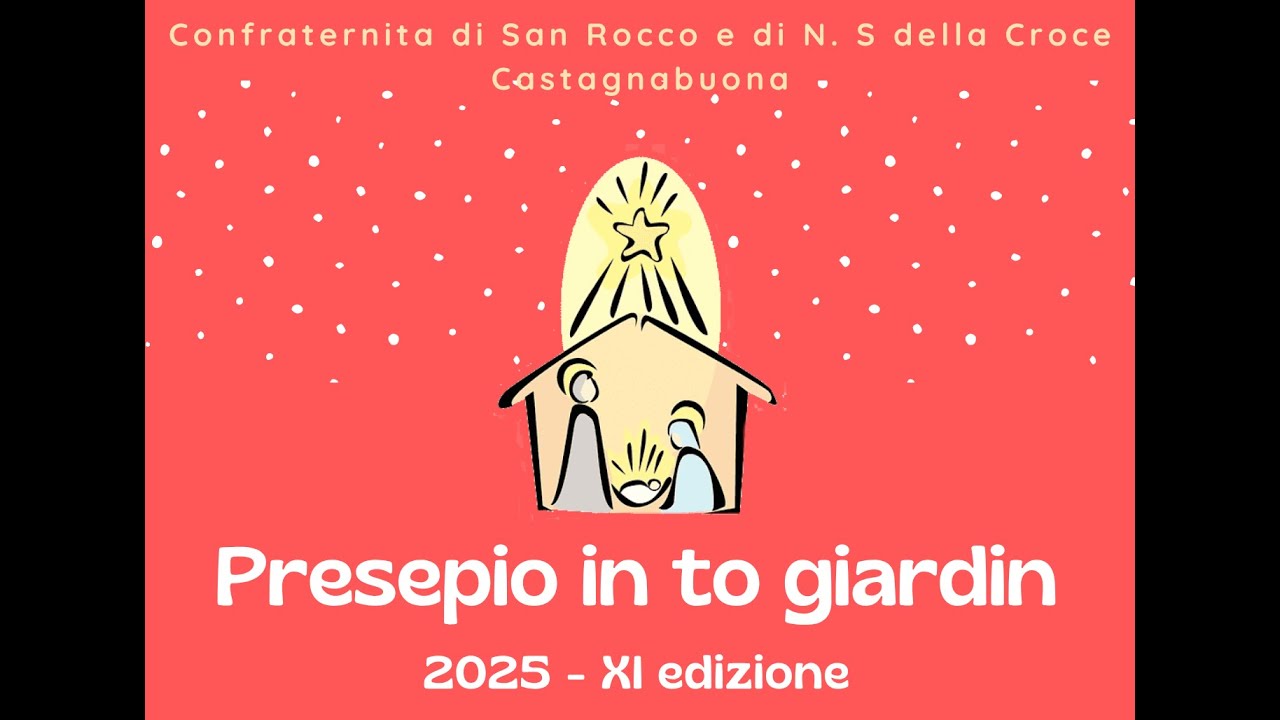 U presepio in to giardin 2025 - Undicesima edizione