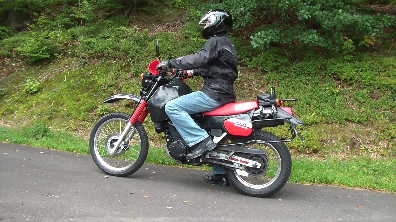 Kawasaki KLR 600 Enduro, Dual Sport for asphalt and easy terrain