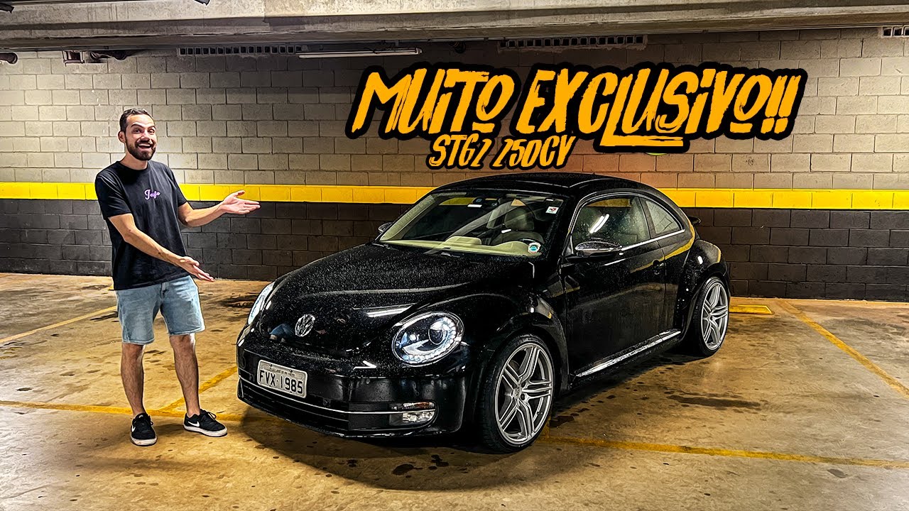 ENCONTREI UM VW FUSCA TSI COM CAMBIO MANUAL!!🔥🚀