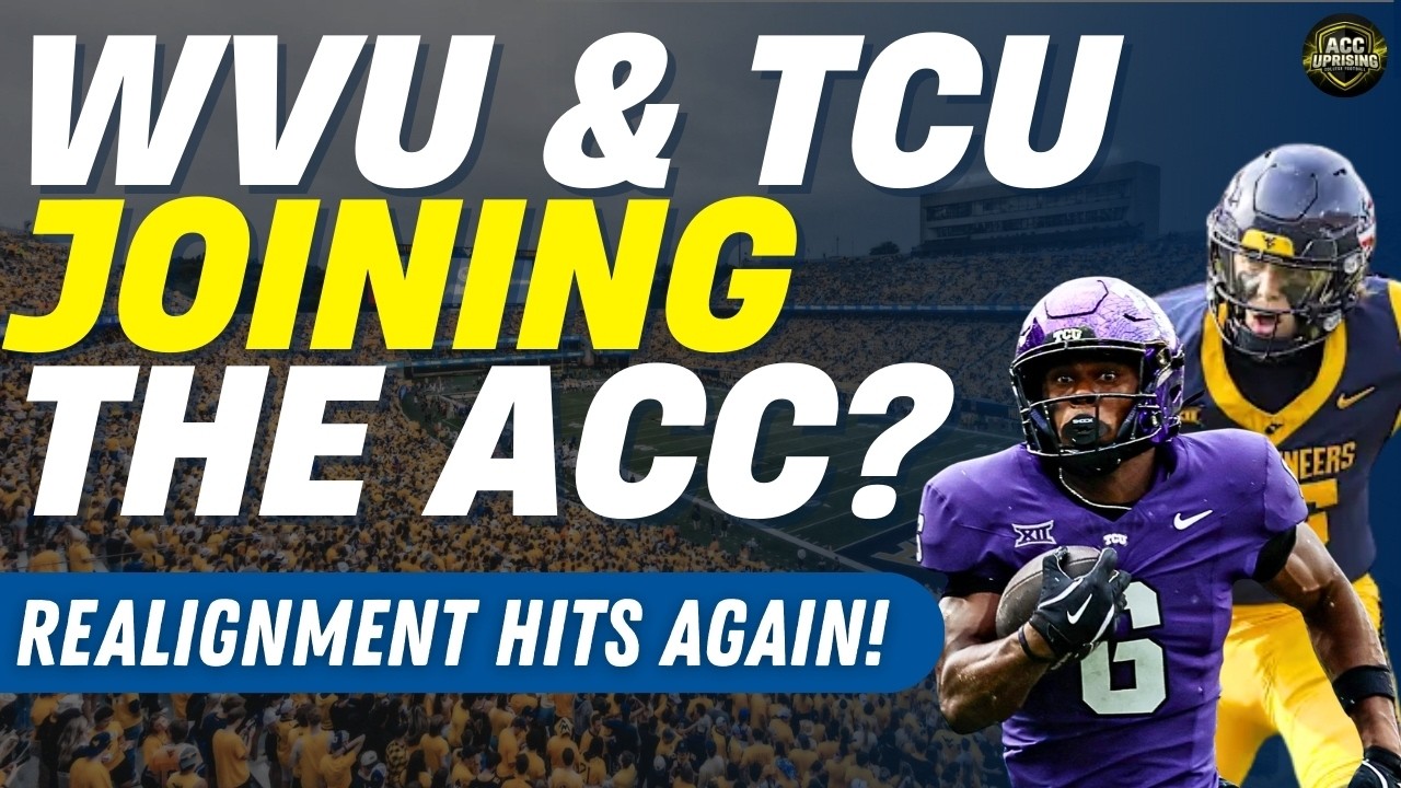 ACC TARGETING WVU & TCU! Conference Realignment STRIKES as FSU, Clemson Might LEAVE!