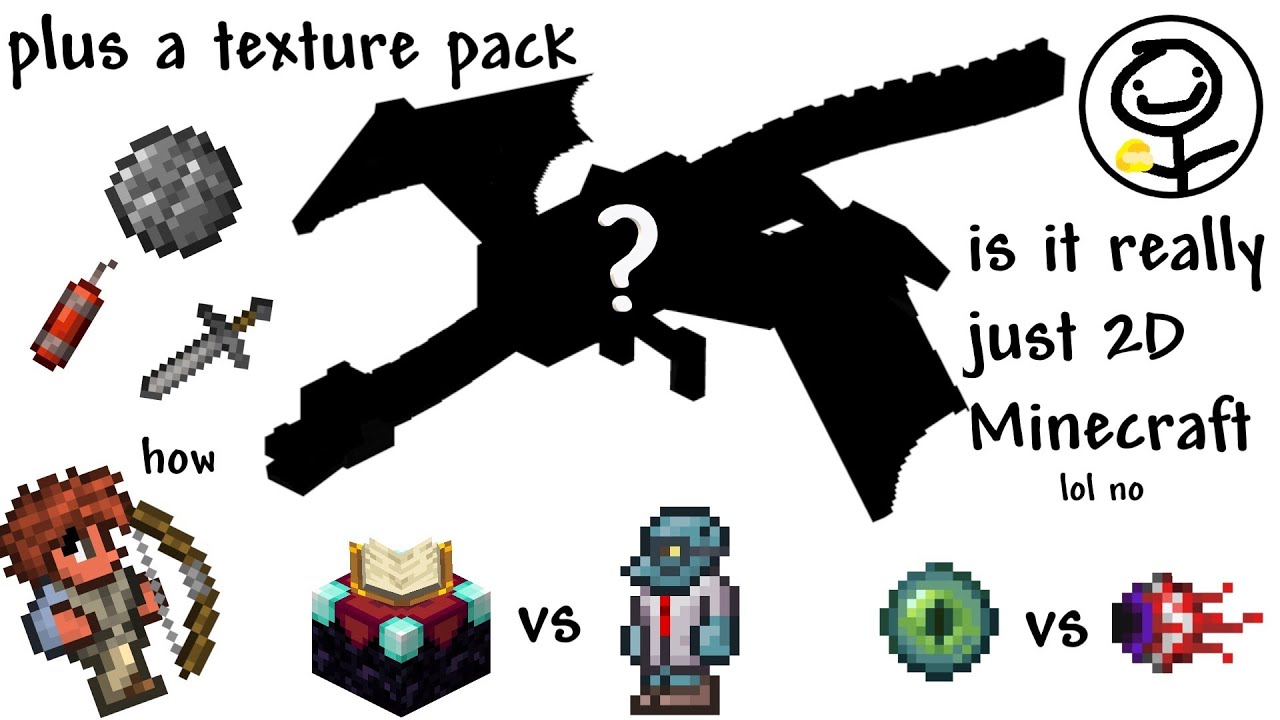 i used a minecraft guide to play through terraria. it went poorly