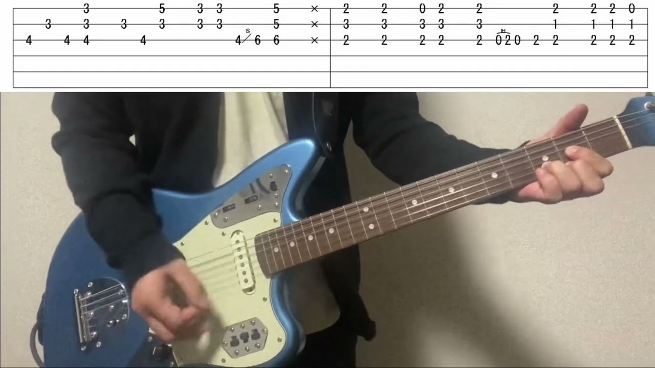 the pillows / trip dancer （RETURN TO THIRD MOVEMENT! ver.）ギター弾いてみた。【guitar cover】【tab】