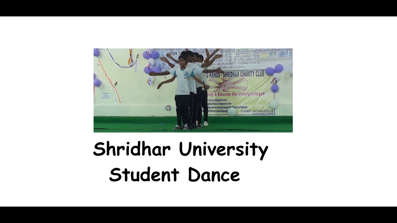 Shridhar University | Student's Group DANCE | Shridhar University Pilani Rajasthan 2020
