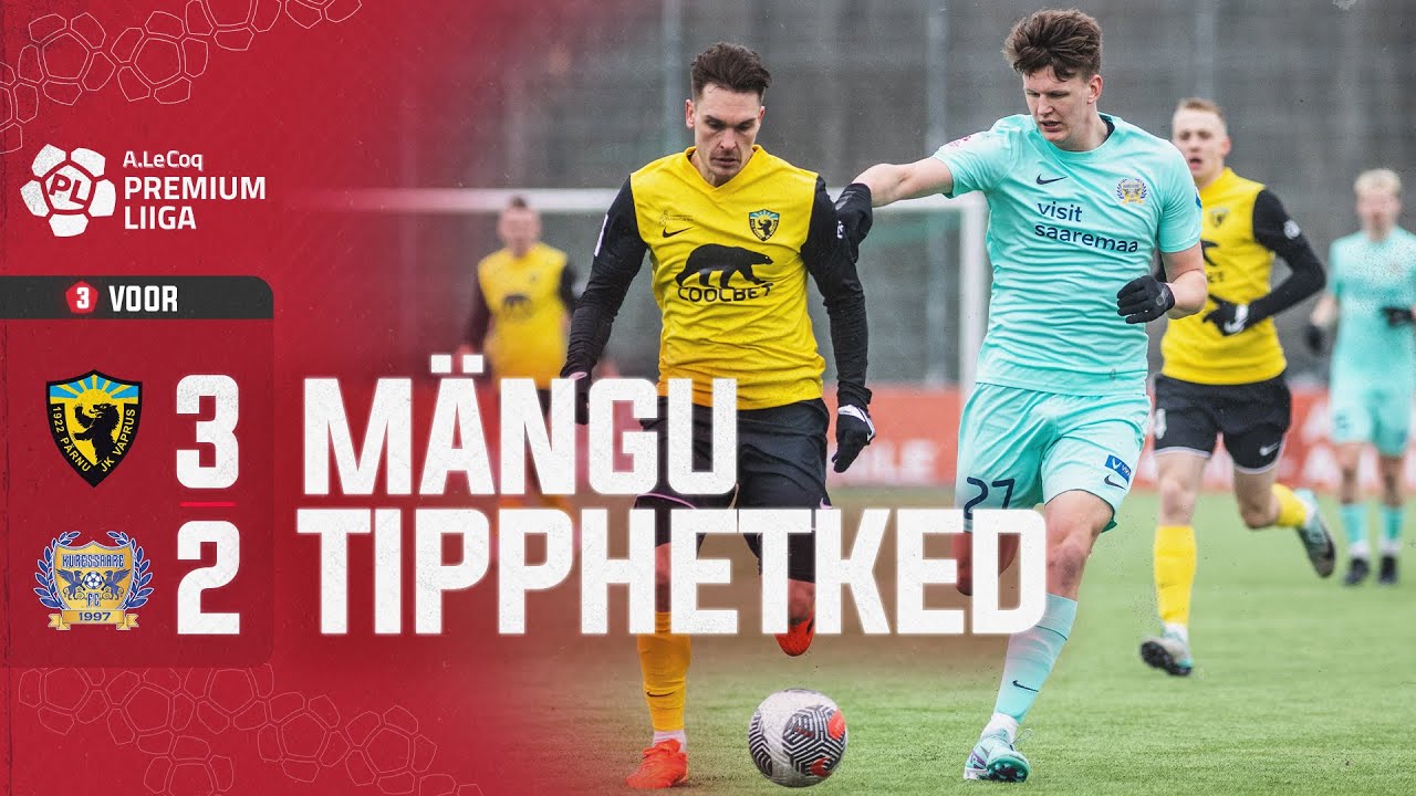 Pärnu JK Vaprus - FC Kuressaare I 3:2 I A. Le Coq Premium liiga 3. voor I 2024