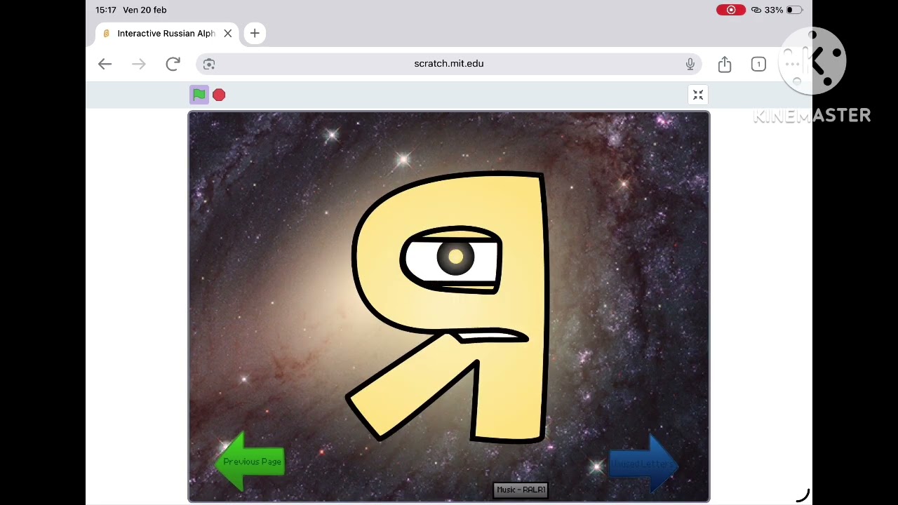 Russian alphabet lore ralr