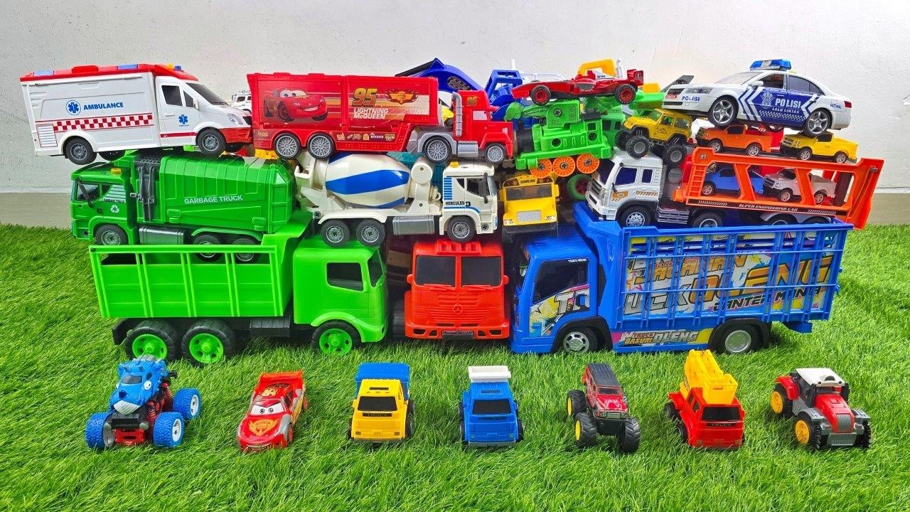 Temukan Mobil Mainan Truk Oleng Besar, Truk Molen, Truk Pemamdam, Dumptruk, Beko Excavator, Crane