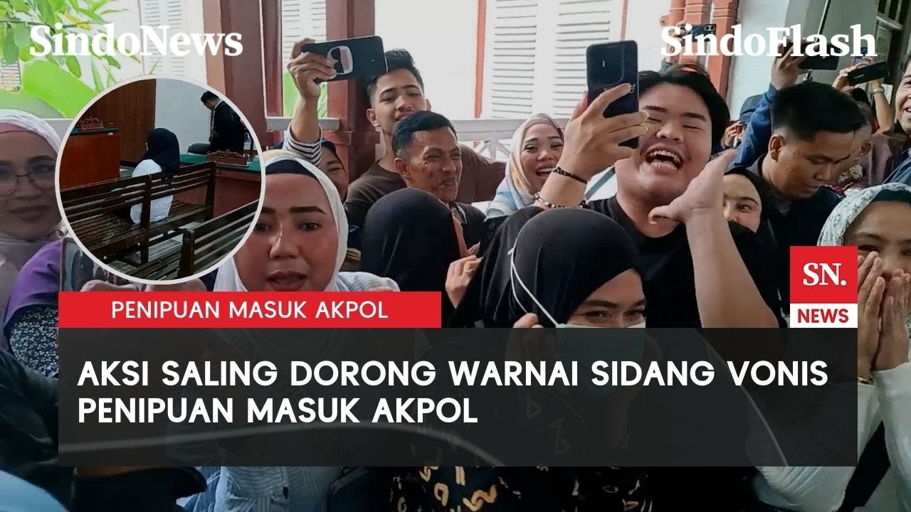 Sidang Vonis Penipuan Seleksi Akpol di Makassar Ricuh, Keluarga Korban Emosi | Sindo Flash