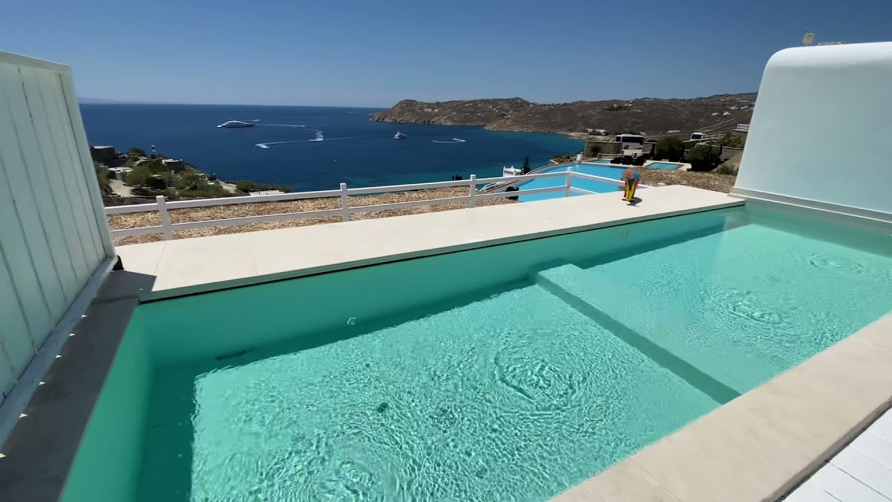 #Mykonos: Myconian Villa Collection - In-House Two Bedroom Villa Ftelia - room tour.
