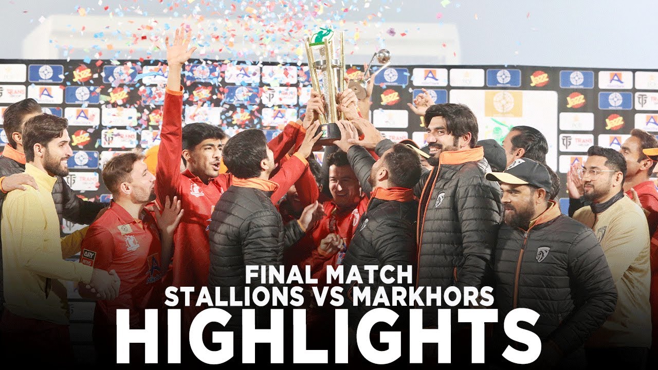 Full Highlights | ABL Stallions vs UMT Markhors | Match 22 | THE FINAL | Champions Cup 2024 M3M1