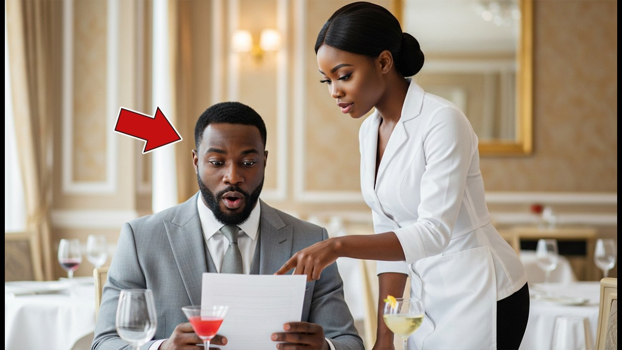 La serveuse corrige le milliardaire… minutes plus tard, convoquée à son bureau