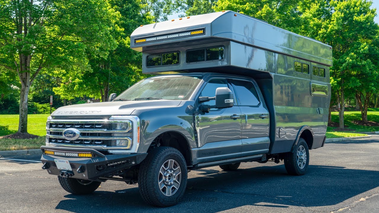2023 Ford F-350 ROSSMONSTER Baja Expedition Off-Road Camper Walk-around Video