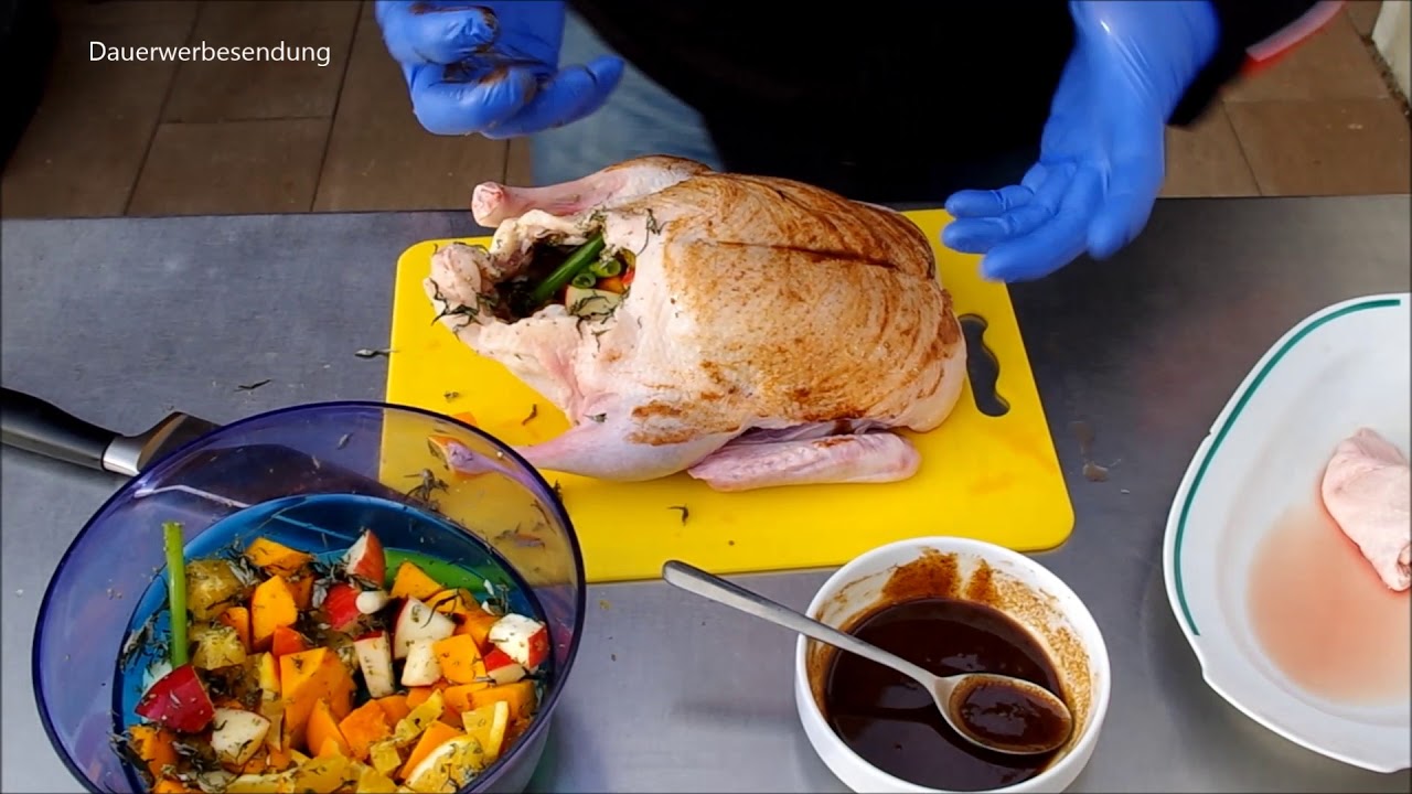 Ente, vom Drehspieß - die sachsengriller