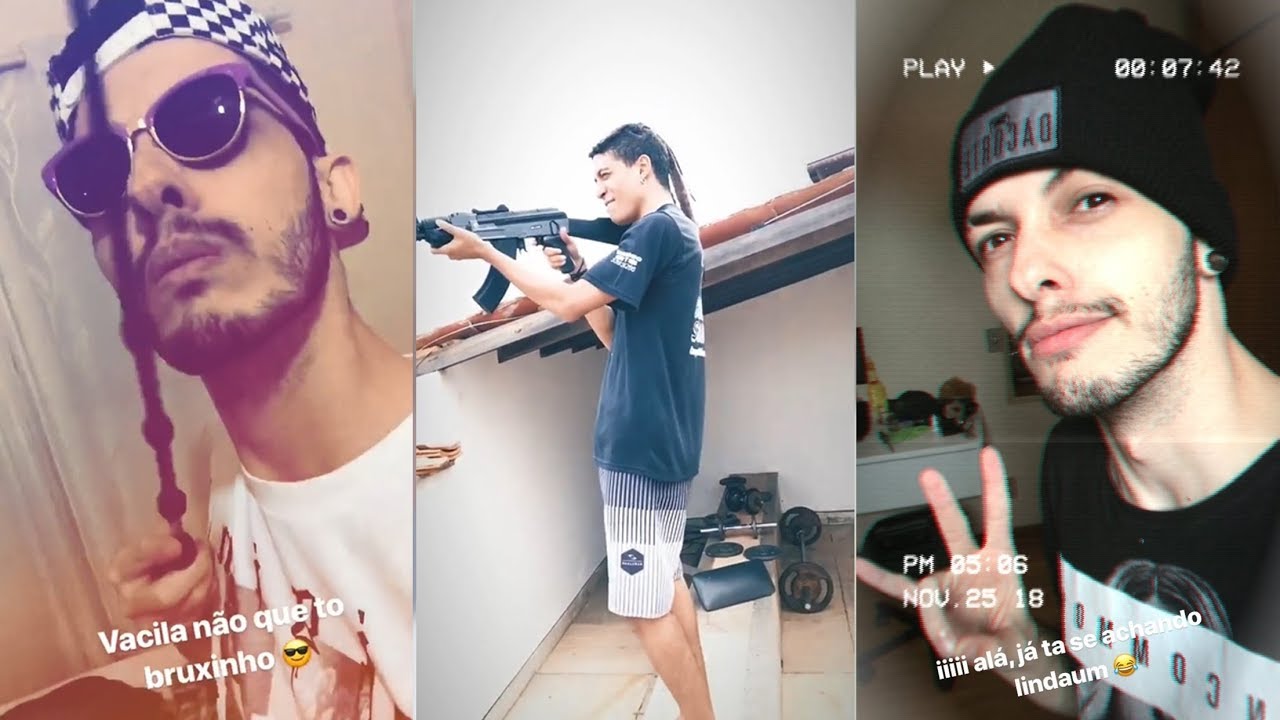 CARACOL ZUANDO COM LUSQUINHA