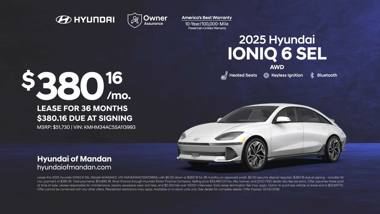 Hyundai IONIQ 6 01/15/2026 6766204
