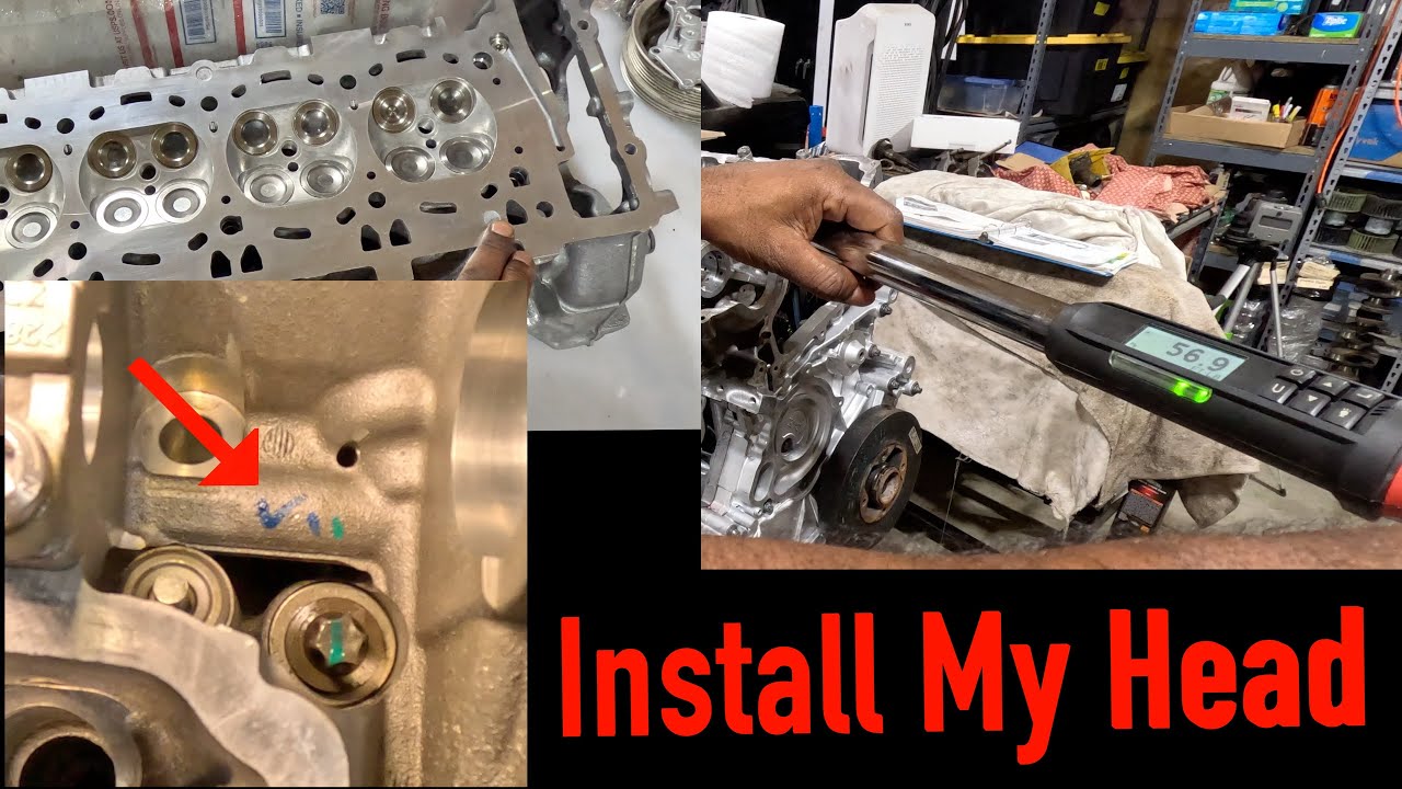 BMW S63B44A P14 Cylinder Heads Installation