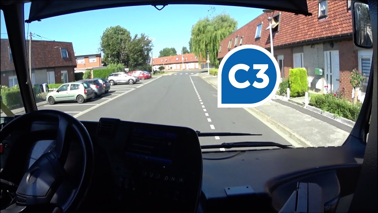 [CABRIDE] Ligne C3 - de Coudekerque-Branche &agrave; Leffrinckoucke en Crealis Neo 18 | DK'Bus