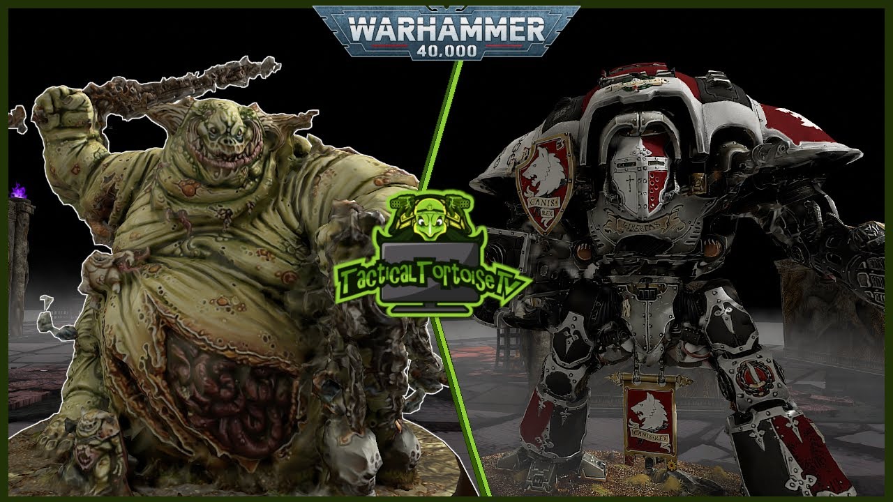 Titans Clash! | Chaos Daemons vs Imperial Knights | BCO Round 2 | Warhammer 40k Batrep