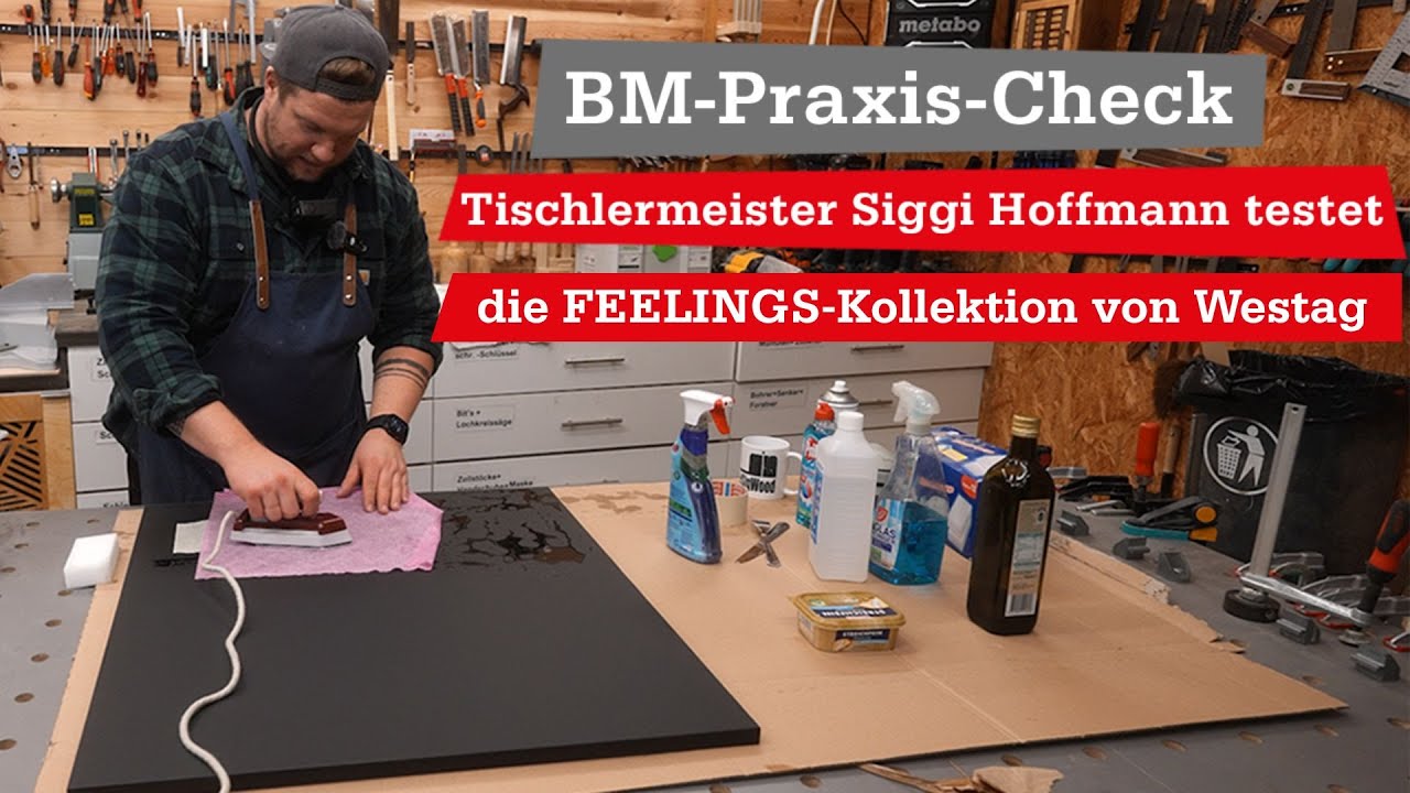 Fronten-Kollektion Feelings von Westag | Tischlermeister testet Möbelfronten | BM-Paxis-Check