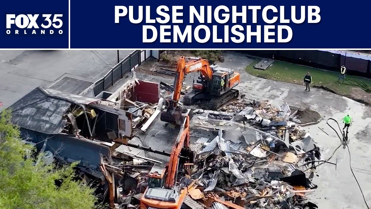 Ночной клуб Pulse снесен, в Орландо планируется установка мемориала.