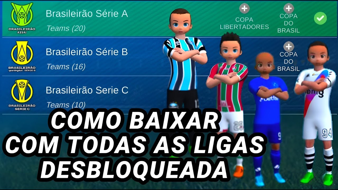 HOW TO DOWNLOAD PRO LEAGUE SOCCER WITH UNLOCKED LEAGUES