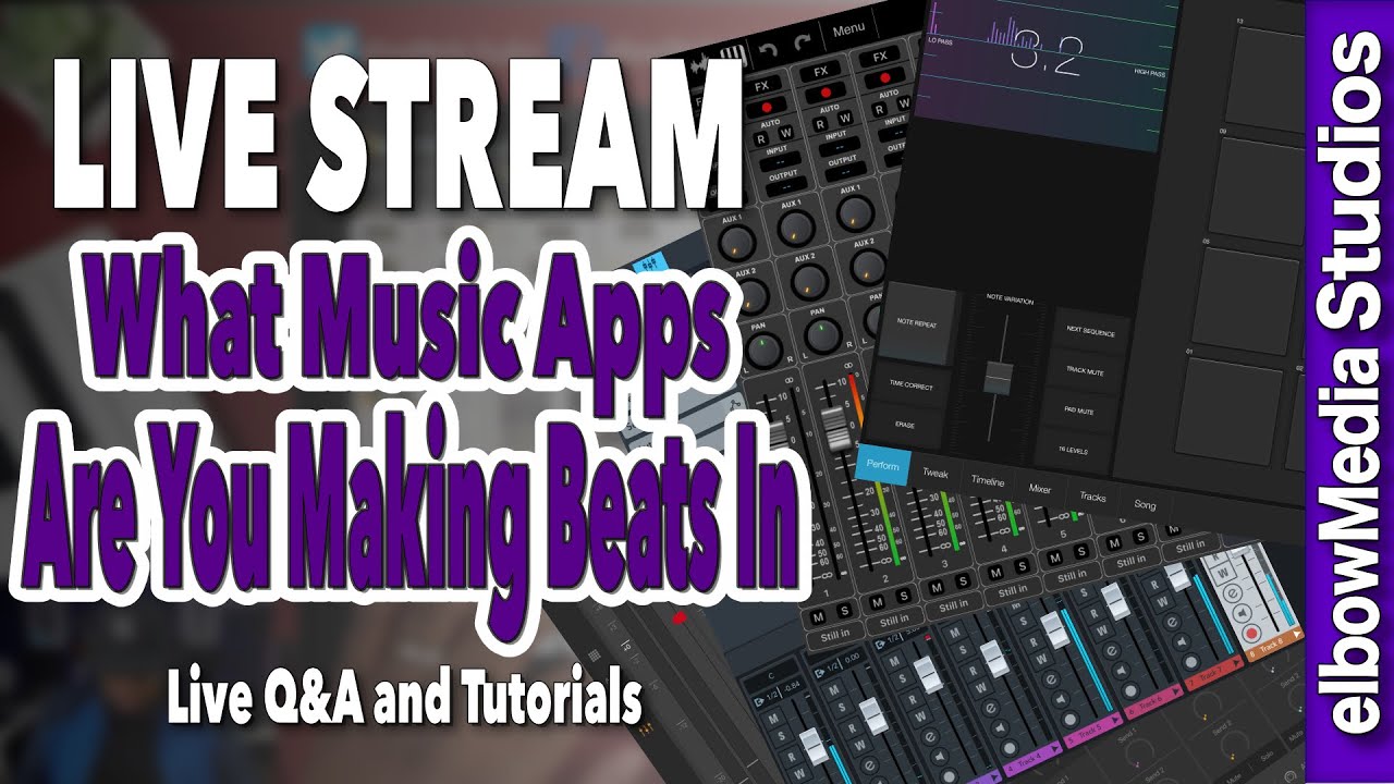 Live iOS Music Production and Tutorials | What Music Apps Are You Making Beats In?