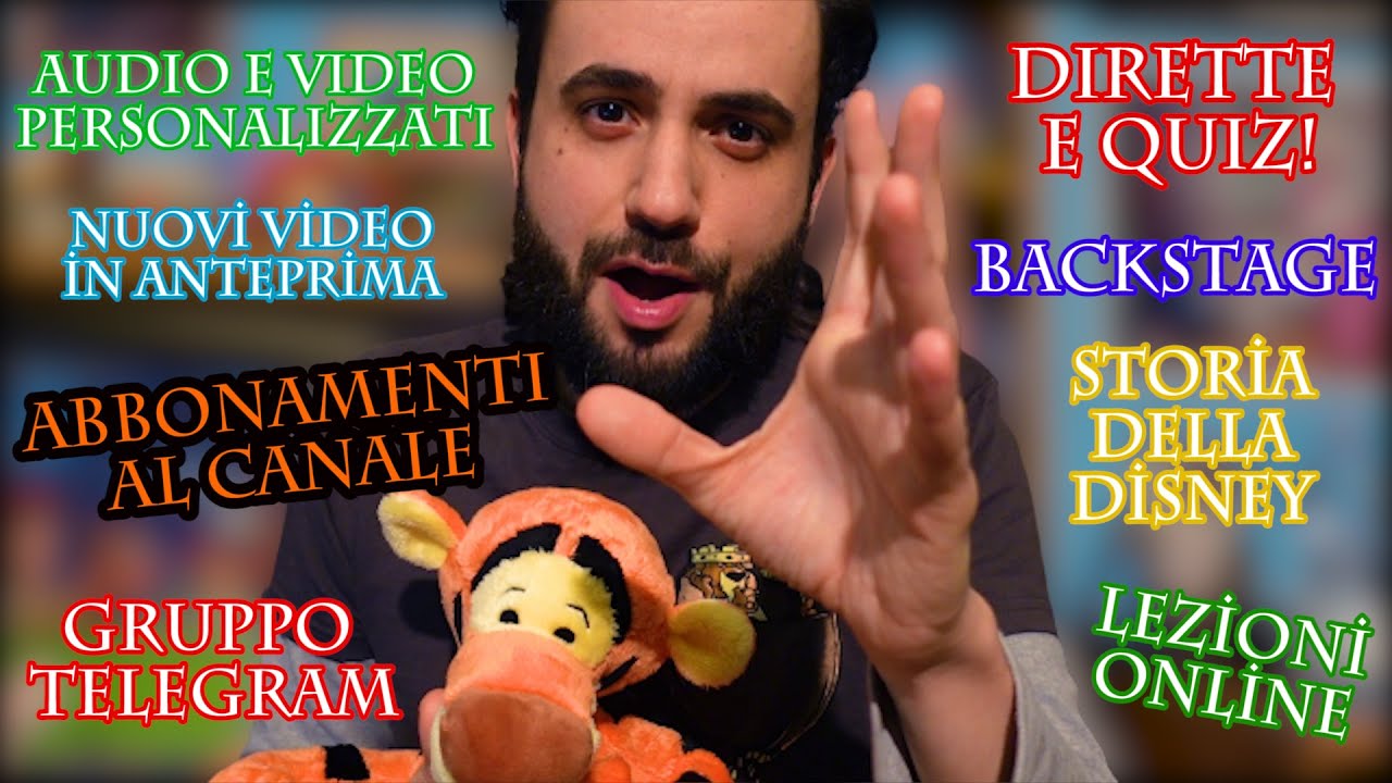 Disponibili gli ABBONAMENTI AL CANALE! | REGISTRAZIONI PERSONALIZZATE e tanti altri vantaggi