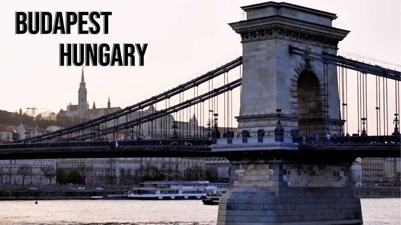BUDAPEST HUNGARY WALKING TOUR | Budapest Walk 🇭🇺