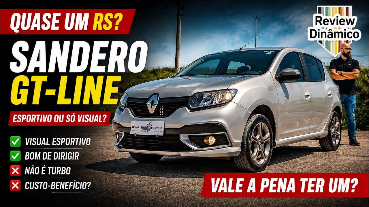 GT-Line é só aparência?