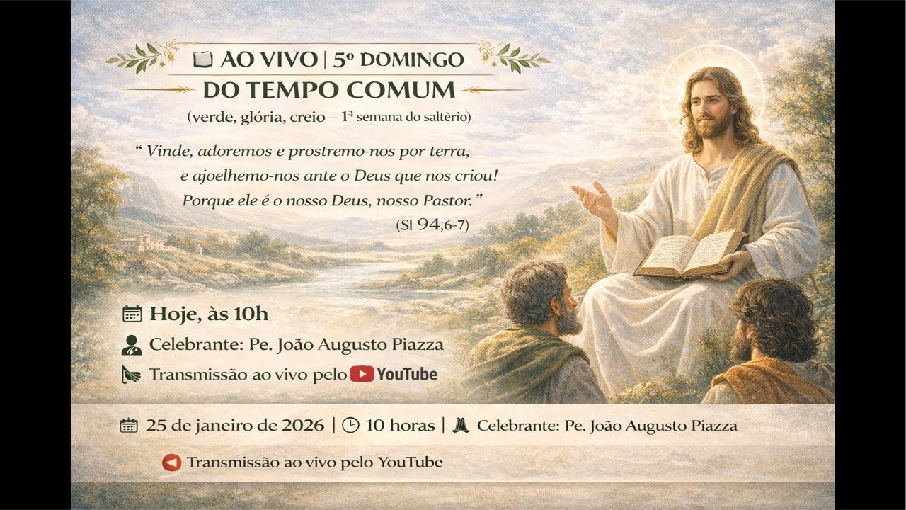 5º DOMINGO DO TEMPO COMUM