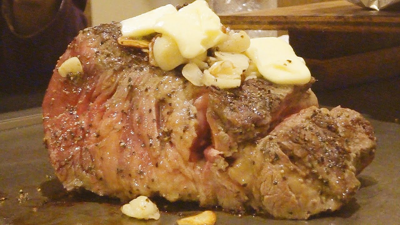 【バナナマンのせっかくグルメ】ギャル曽根「広島のデカ盛りステーキ店」で爆食いしてみました　鉄板焼き 楽笑